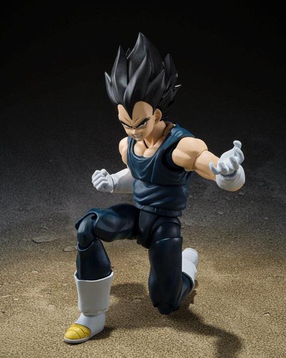 Actual product image Bandai Dragon Ball Super: Super Hero S.H. Figuarts Vegeta