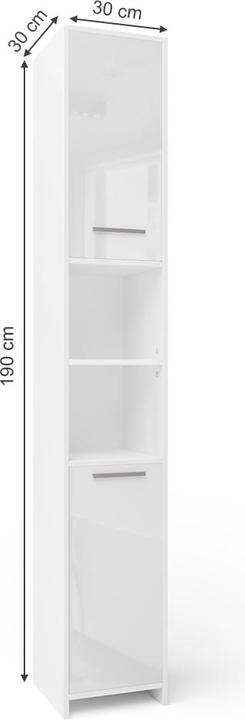 Actual product image Vicco Badschrank (30 x 30 x 190 cm)