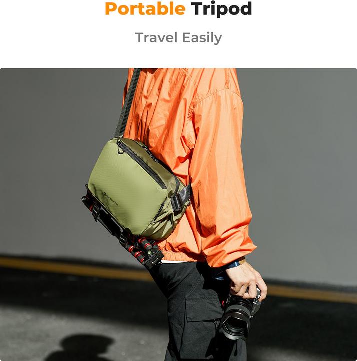 Produktbild K&F Concept Sling Bag 10L Urban Wander 01 (Kamera Schultertasche, 10 l)