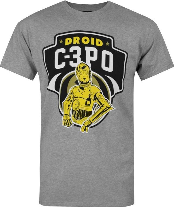 Immagine prodotto Star Wars Maglietta C-3PO Droidi Uomo (S)