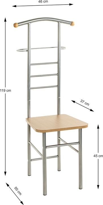 Actual product image HAKU Möbel Coat rack