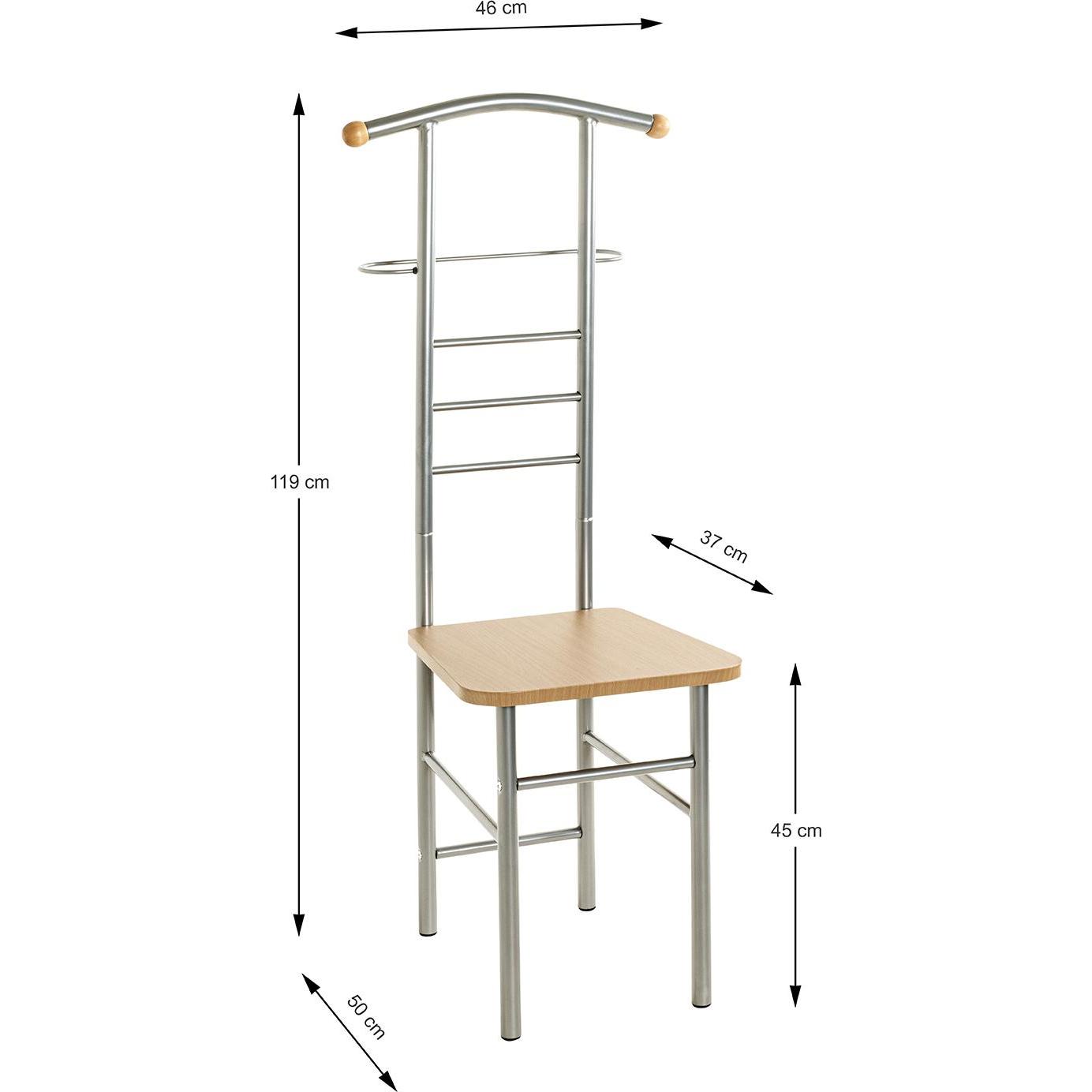 Thumbnail - HAKU Möbel, Kleiderständer + Kleiderstange, Herrendiener