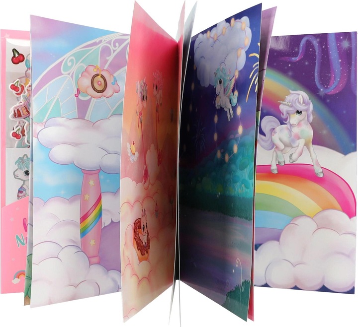 Actual product image Depesche Ylvi - Unicorn sticker book (0412703)