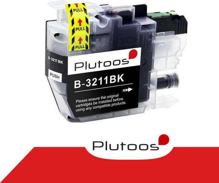 Produktbild Plutoos Brother LC-3211 Patrone XXL kompatibel, Black LC-3211BK (BK)