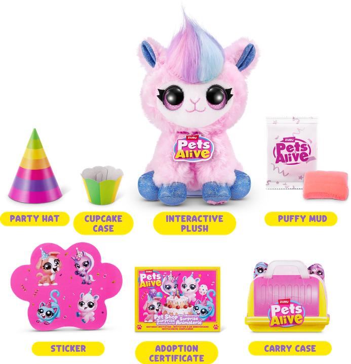 Productafbeelding Zuru Pets Alive - Pet Shop Surprise Birthday Party (14.50 cm)