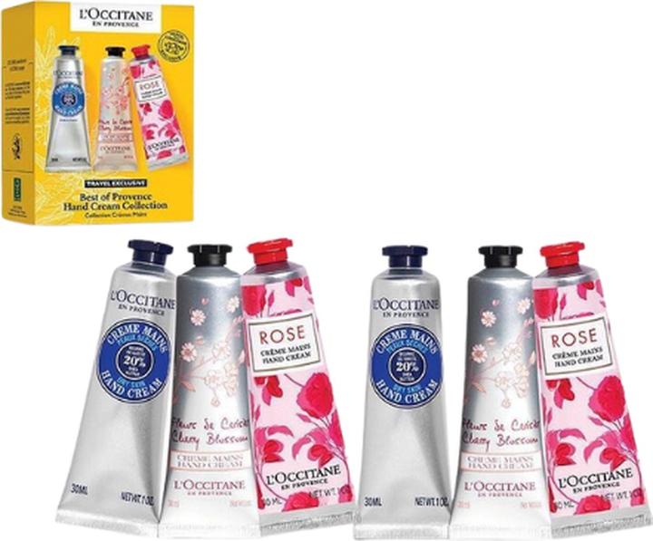 L'Occitane en Provence Best Of Provence Hand Cream Collection Gift Set 6 Pieces (180 ml)
