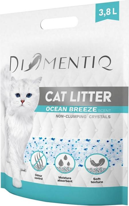 Actual product image Diamentiq Ocean Breeze - Cat litter - 3 8 l (Clumping, 1.50 kg)