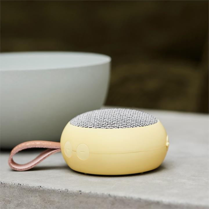 Actual product image Kreafunk aGO II FABRIC - Soft Yellow (10 h)