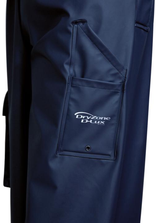 Actual product image Elka Rain trousers DRY ZONE D-LUX size M navy RAINWEAR (M)