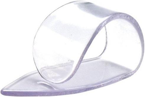 Dunlop Transparent Plastic Thumbpick - Medium (12x)