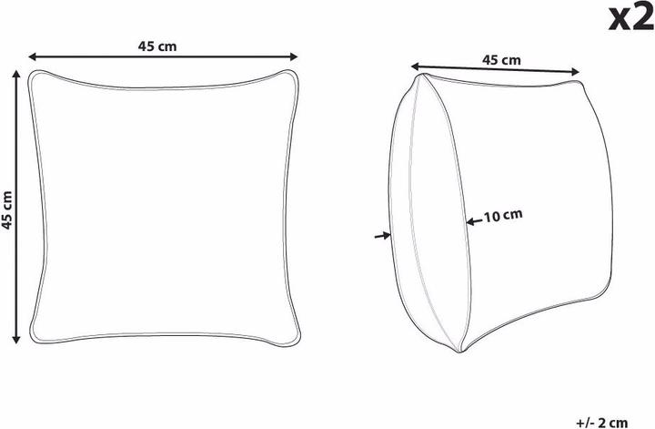 Produktbild Beliani Sven (45 x 45 cm)