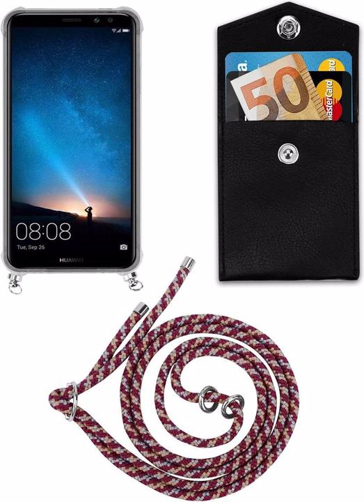 Produktbild Cadorabo TPU Handy Kette SILBER Cover