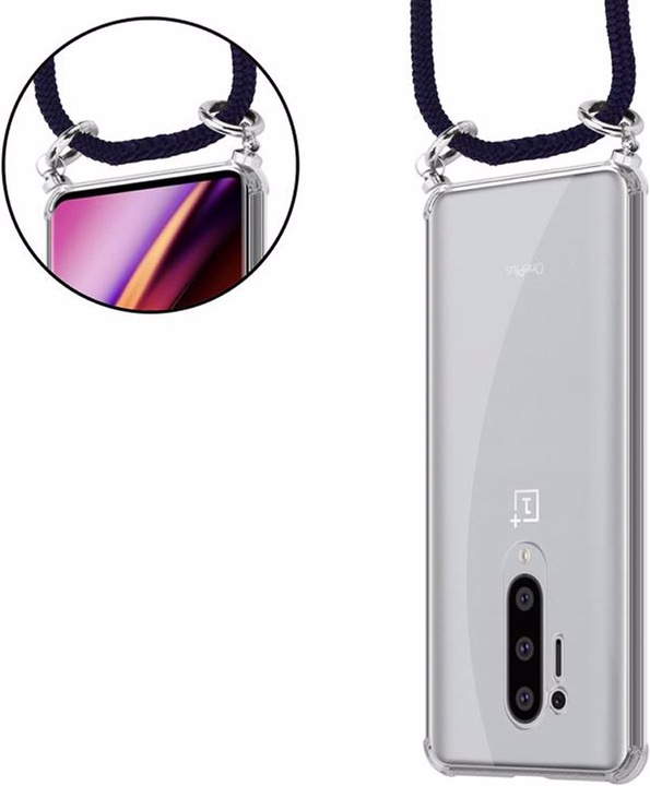 Produktbild Cadorabo TPU Handy Kette SILBER Cover