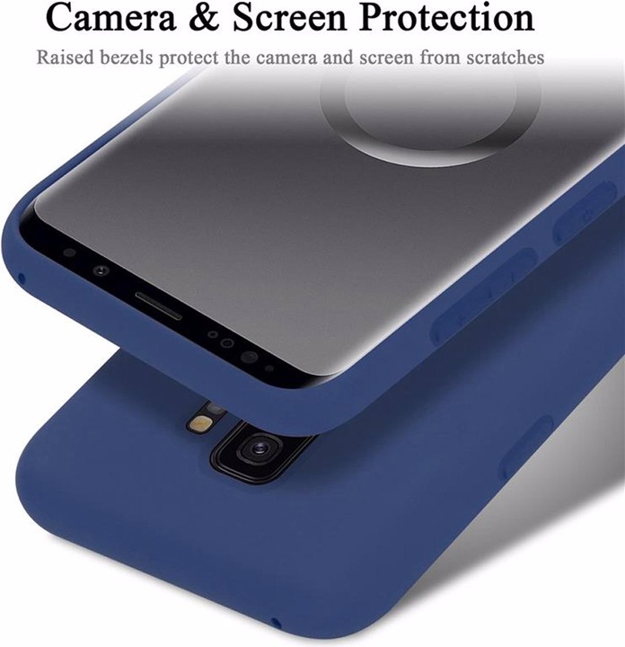 Produktbild Cadorabo TPU Liquid Silicone Case Cover (Samsung Galaxy S9+)