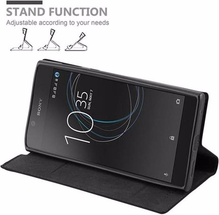 Productafbeelding Cadorabo Boek Onzichtbare Magneethoes (Sony Xperia L1)