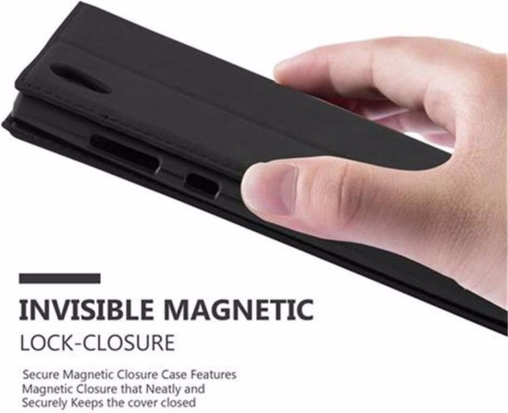 Actual product image Cadorabo Book Invisible Magnet Cover (Sony Xperia L1)