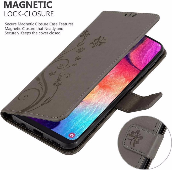 Produktbild Cadorabo Flower Book Cover (Samsung Galaxy A30s, Samsung Galaxy A50s)
