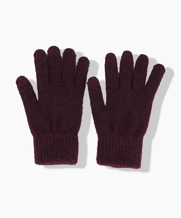 Produktbild Ulla Popken Handschuhe, weicher Strick, Rippbündchen (One Size)