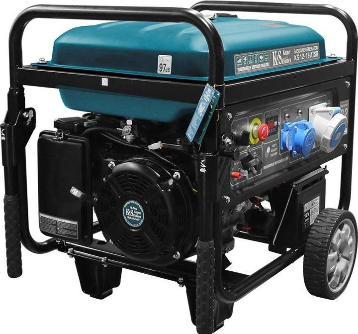 Actual product image Könner & Söhnen Gasoline generator (9000 W, 1.40 l)