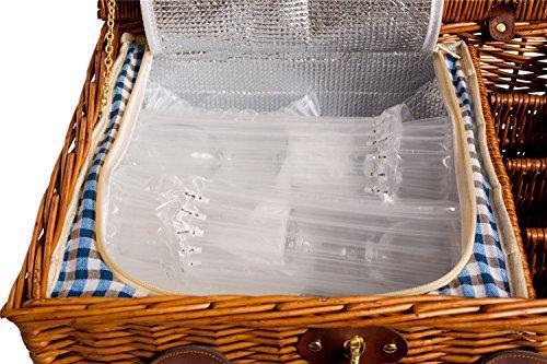 Immagine prodotto EGenuss Cestino da picnic fatto a mano