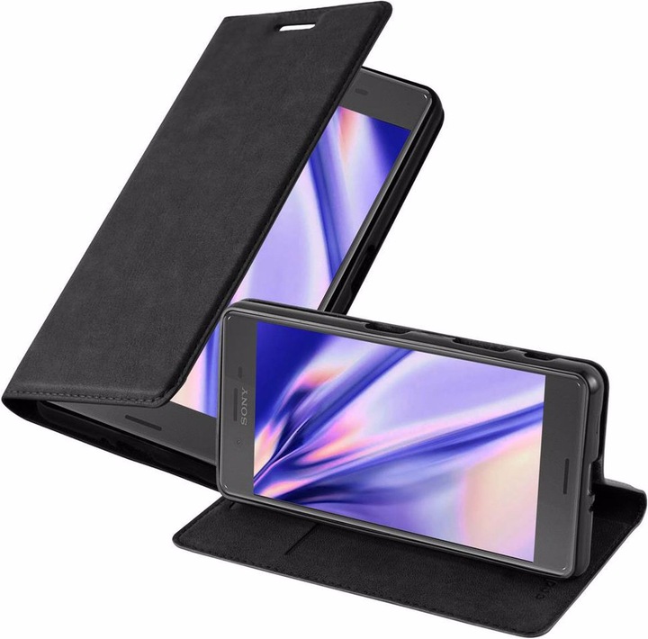 Actual product image Cadorabo Book Invisible Magnet Cover (Sony Xperia X Performance)