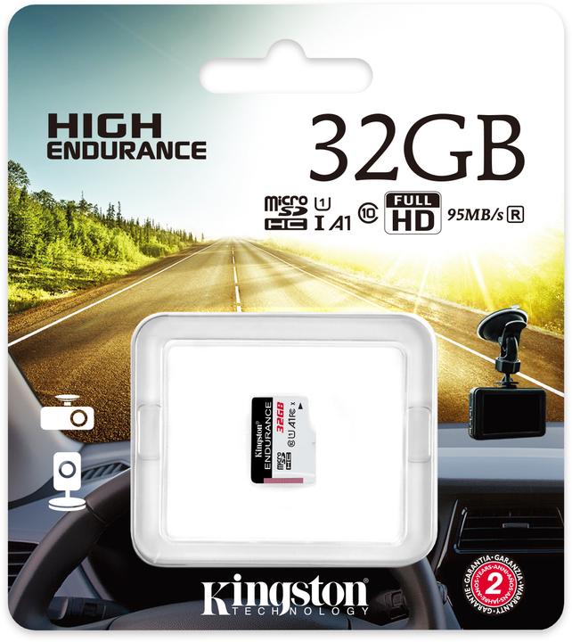 Produktbild Kingston High Endurance (32 GB, microSDHC, U1, UHS-I)