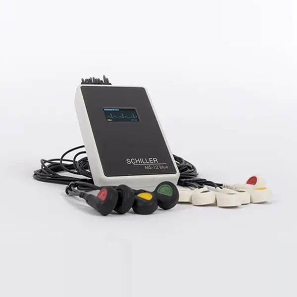 Actual product image Digital resting ECG CS104 MS12 Blue - With interpretation option