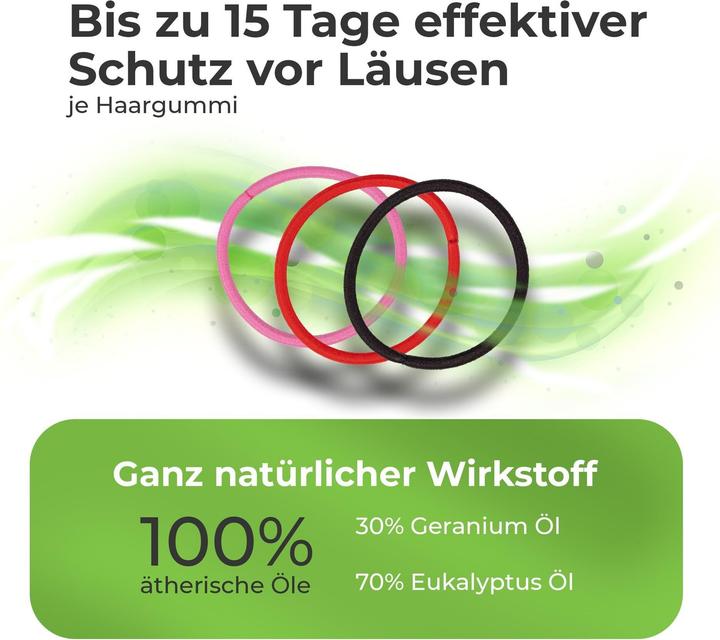 Immagine prodotto Quick Aid Anti Läuse Haargummi (Set)