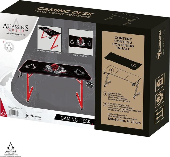 Image du produit Subsonic Gaming Desk Assassins Creed