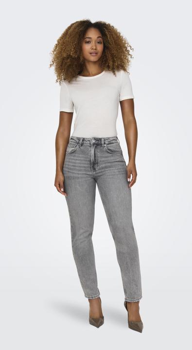Produktbild Only Gerade geschnitten Hohe Taille Jeans Straight-Fit jeans (W30/L32)