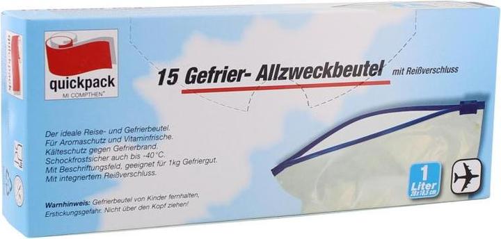 Actual product image Quickpack Freezer bag (15 x)