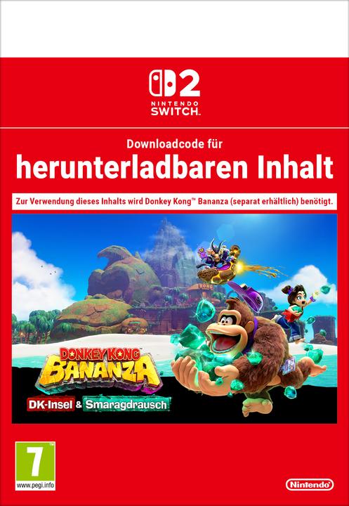 Produktbild Nintendo Donkey Kong Bananza: DK Island & Emerald Rush Digital Code (Switch)