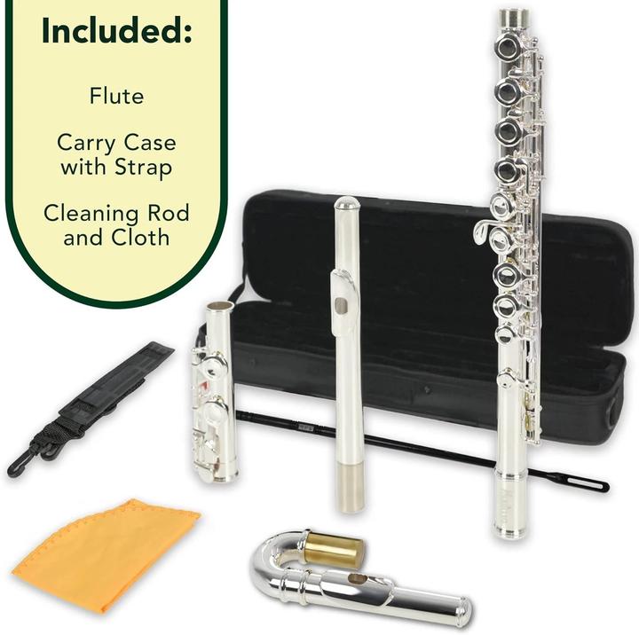 Room05 Sonata FLU701 flute with curved head (Transverse flute, Curved)