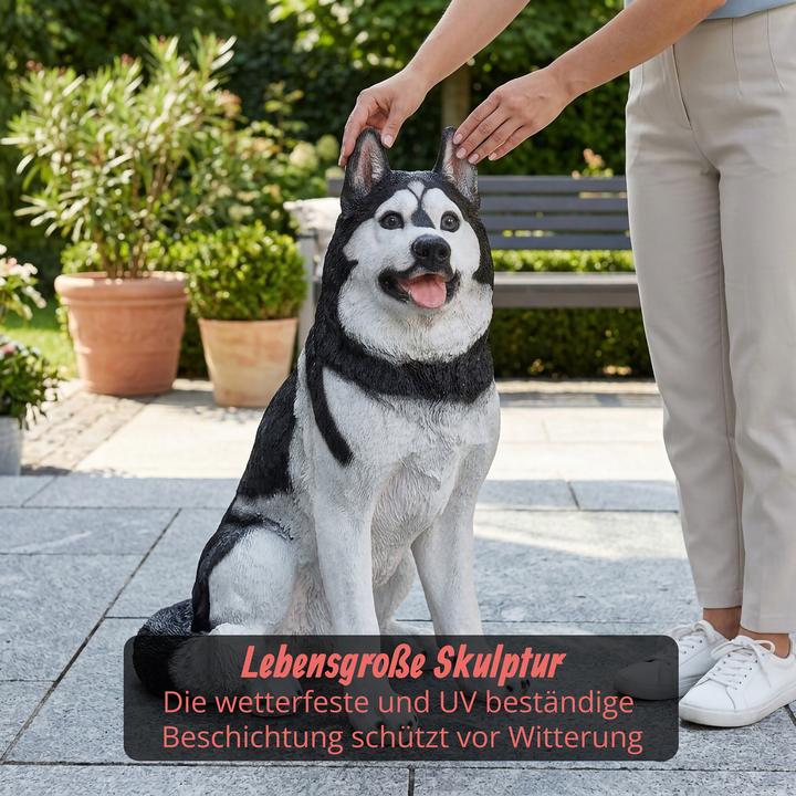 Produktbild Relaxdays Hund-Gartenfigur