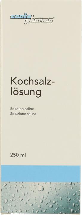 Image du produit Contopharm Kochsalzlösung (Solution saline Produit pour lentilles, 250 ml)