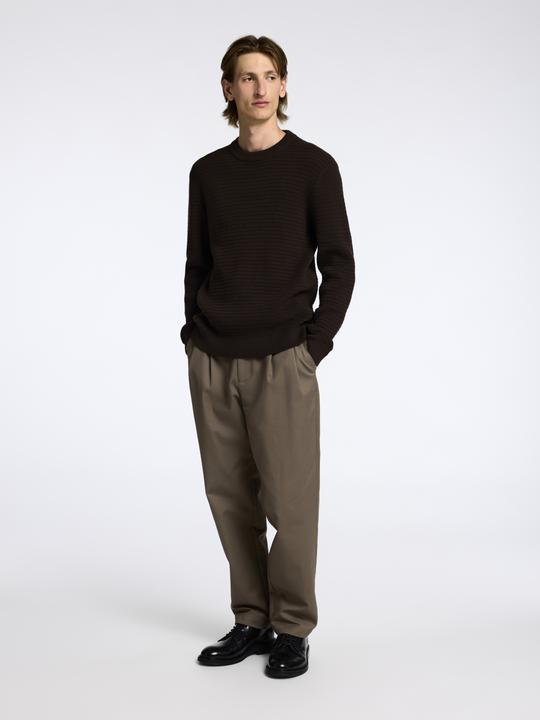 Immagine prodotto Selected Homme Texturierter Pullover mit Rundhalsausschnitt (M)