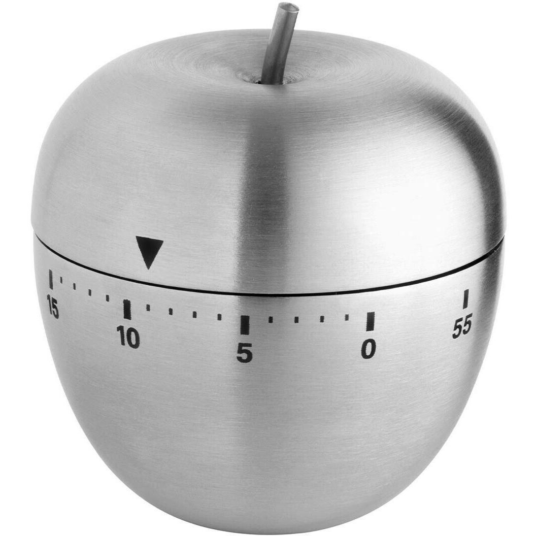 TFA Apfel, Küchenwecker, Silber