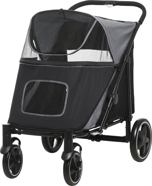 Produktbild PawHut Hundebuggy (Hund, Faltbar, Atmungsaktiv, Sicherheitsverschluss)