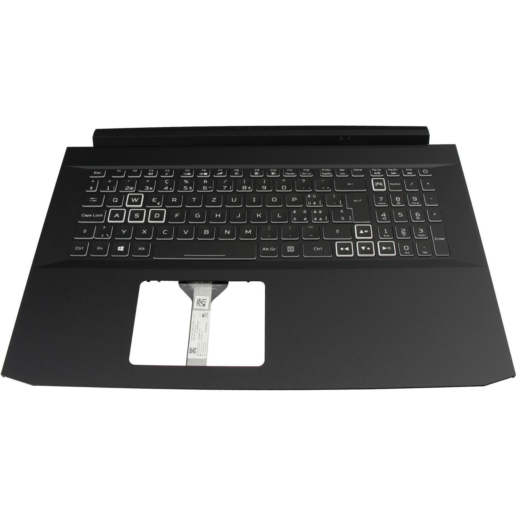Acer 6B.QCHN2.015, Notebook Ersatzteile, Schwarz