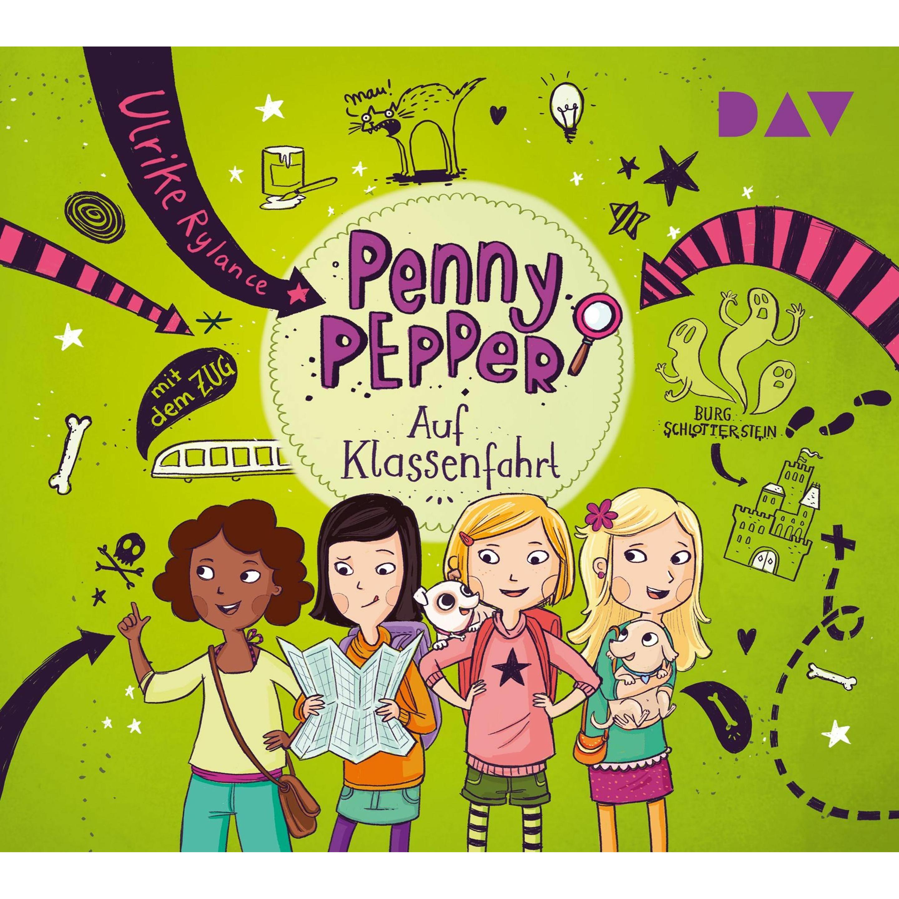 Penny Pepper – Teil 6: Auf Klassenfahrt, Hörbücher von Lisa Hänsch, Luisa Wietzorek, Ulrike Rylance