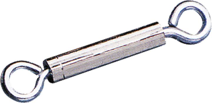 Modellbau Lindinger spannschlösser m3, 2stk. messing glanzvernickelte oberfläche