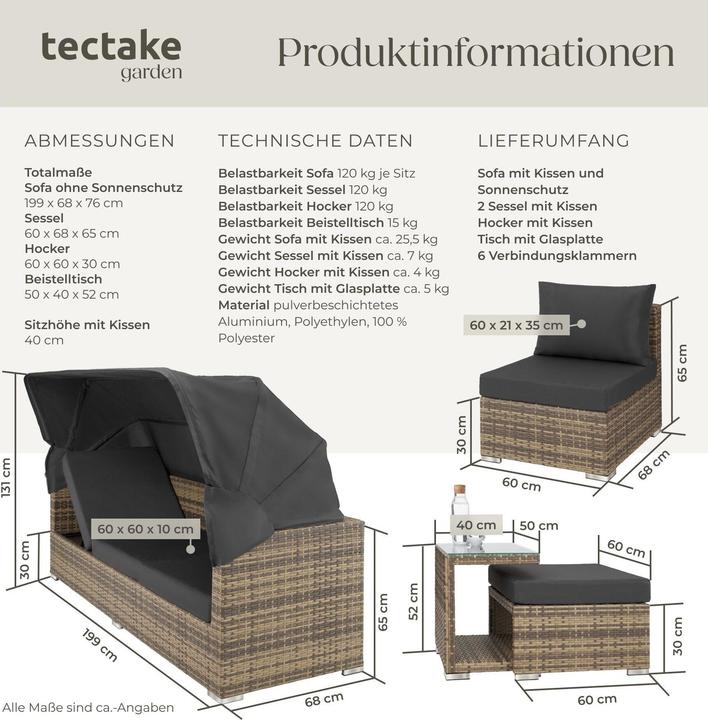 Produktbild tectake San Marino
