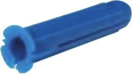 Produktbild Stago TP3, Dübel, Polyethylen, Blau, 60 mm, 100 Stück(e) (100 Stk.)