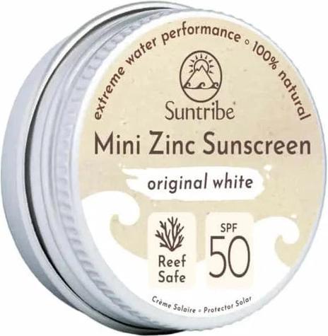 Actual product image Suntribe Organic Zinc Crème Solaire (Sun cream face, SPF 30, 10 g)