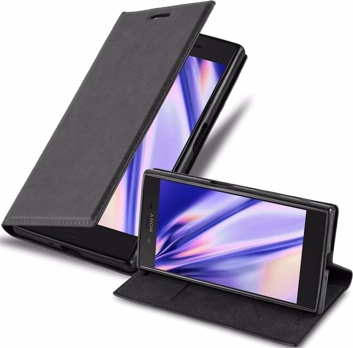 Actual product image Cadorabo Book Invisible Magnet Cover (Sony Xperia X Compact)