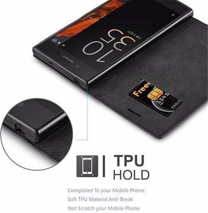 Produktbild Cadorabo Book Invisible Magnet Cover (Sony Xperia X Compact)