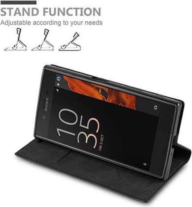 Produktbild Cadorabo Book Invisible Magnet Cover (Sony Xperia X Compact)