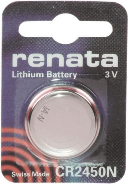 Produktbild Renata Knopfzelle RE2450N CR2450N (1 Stk., CR2450, 540 mAh)