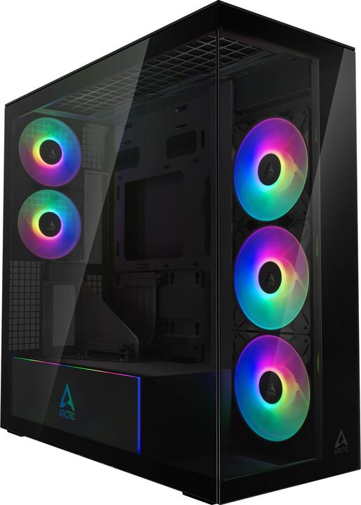Produktbild Arctic Cooling PC-Gehäuse ACPCC00019A Black Mirror, Unterstützte (ATX, E-ATX)