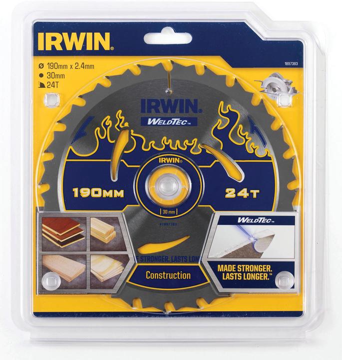 Image du produit Irwin WeldTec lame de scie circulaire, IRW1897383
